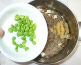 油揚げの巾着で煮る♪福袋♪糸こんにゃく作り方9写真