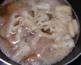 定番！３種のきのこと３種の根菜のお味噌汁作り方3写真