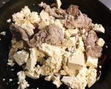美味★豚肉ほうれん草豆腐のカレー炒め作り方4写真