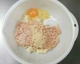 ヘルシー！鶏ミンチの豆腐ハンバーグ作り方6写真