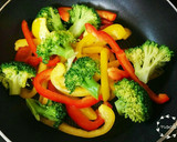 簡単彩り野菜のツナマヨ炒め☆作り方3写真