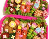 ぼんぼんりぼん 女の子 キャラ弁作り方1写真