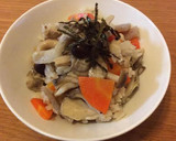 【簡単】旦那絶賛♡きのこの炊き込みご飯作り方5写真