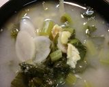 塩漬け大根菜の✦粕汁✦うち豆入り作り方8写真
