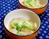 白菜と大根の塩麹と醤油麹の煮物　簡単　作り方3写真