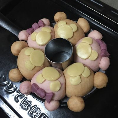 ハロウィンダッフィーのちぎりパン♡ by noripetit 【クックパッド