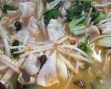 フライパンで簡単♫豚バラ辛味噌鍋作り方4写真