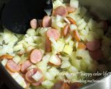 コロコロ野菜とウインナーのカレースープ作り方4写真
