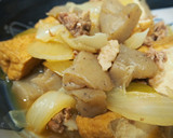 厚揚げと豚肉のさっと煮♪作り方7写真