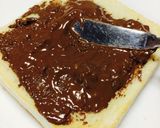 朝の活力♪簡単チョコ食パン作り方2写真