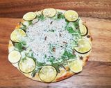 ❇しらすと水菜アンチョビのレモンマヨピザ作り方3写真