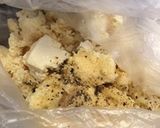 冷凍豆腐の☆揚げない唐揚げ☆作り方1写真