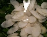 塩漬け大根菜の✦粕汁✦うち豆入り作り方7写真
