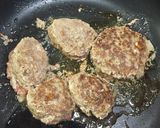 ソース不要お弁当OKジューシーハンバーグ作り方5写真