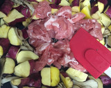ダシダで☆さつまいもと豚肉のトマト煮作り方4写真