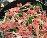 もやしとほうれそうの豚肉蒸し作り方2写真