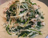 もやしとほうれそうの豚肉蒸し作り方4写真