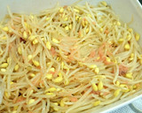 糖質制限☆豆もやしとたらこの和え物作り方4写真