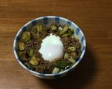 ネギ大量消費☆太ネギ丼・挽肉は脇役作り方6写真