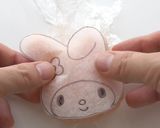マイメロ♥キャラ弁作り方3写真