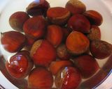 秋の定番♪　栗ご飯作り方1写真