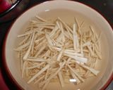 ごぼうといんげん豆のツナサラダ作り方1写真