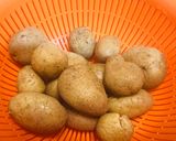 外カリッ中ホクシャカシャカのり塩ポテト作り方1写真