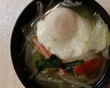 カット野菜と✡卵のお味噌汁✡作り方4写真