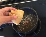 鶏挽肉の巾着煮作り方6写真