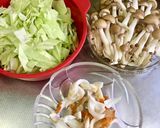 キャベツ・しめじ・ちくわのピリ辛ポン和え作り方1写真