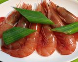 レンジde簡単♬有頭エビの酒蒸し作り方2写真