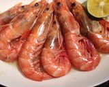 レンジde簡単♬有頭エビの酒蒸し作り方4写真