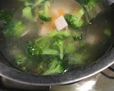 味覇でお手軽♪ ブロッコリーの中華スープ作り方2写真
