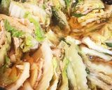 ピリ旨辛！豚肉と白菜のミルフィーユ煮作り方5写真