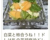 白菜と柿のサラダ♡亜麻仁油ドレッシング作り方8写真