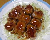 超簡単！豚バラ薄肉の照り焼き(生姜入り)作り方6写真