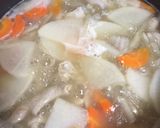 カット野菜で時短なもつ煮こみ♪作り方2写真
