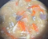 カット野菜で時短なもつ煮こみ♪作り方3写真