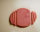 わりと長さのそろうハムの細切り♪作り方1写真