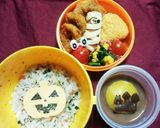 ハロウィン♡ココアプリン　簡単　おやつ作り方13写真