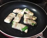 フライパンで簡単☆ 豆腐と大葉の豚肉巻き作り方6写真
