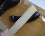 皮がペローンな焼きナスの秘密★作り方1写真