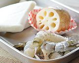 エビ団子♪蓮根のダブル使いがおいしいの☆作り方1写真