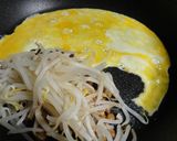 ＊絶品！納豆ともやしのオムレツ＊作り方3写真