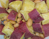 わさびマヨネーズ☆さつまいもと大豆サラダ作り方6写真