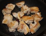 鶏肉の簡単！きのこクリームソースがけ作り方4写真