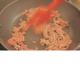 簡単！ひき肉ときのこの中華風あんかけ丼作り方5写真