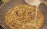 簡単！ひき肉ときのこの中華風あんかけ丼作り方9写真