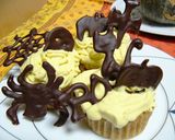 ハロウィンに★米粉のカボチャカップケーキ作り方9写真