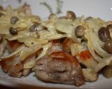 鶏肉の簡単！きのこクリームソースがけ作り方5写真